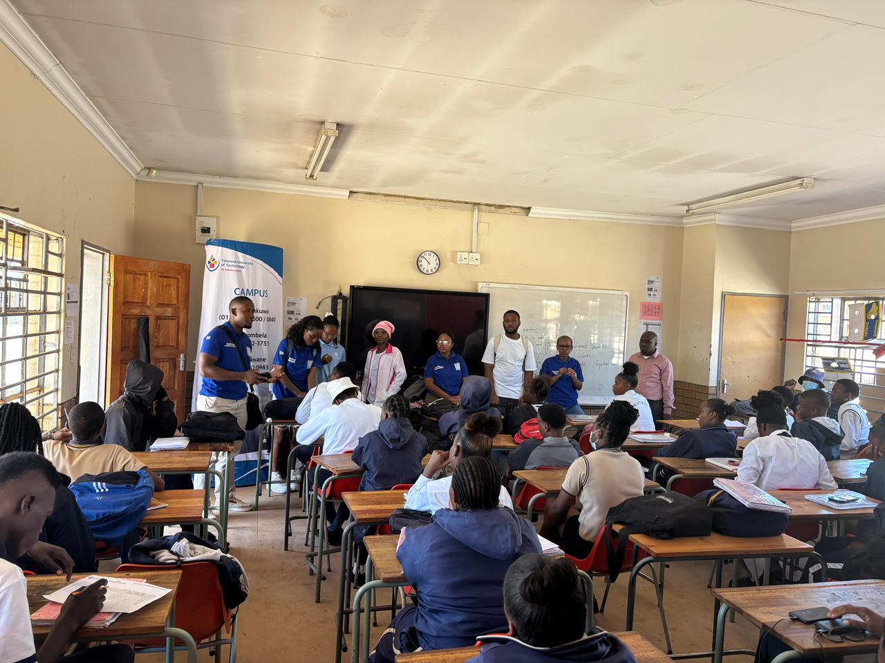 Soshanguve South Secondary outreach session